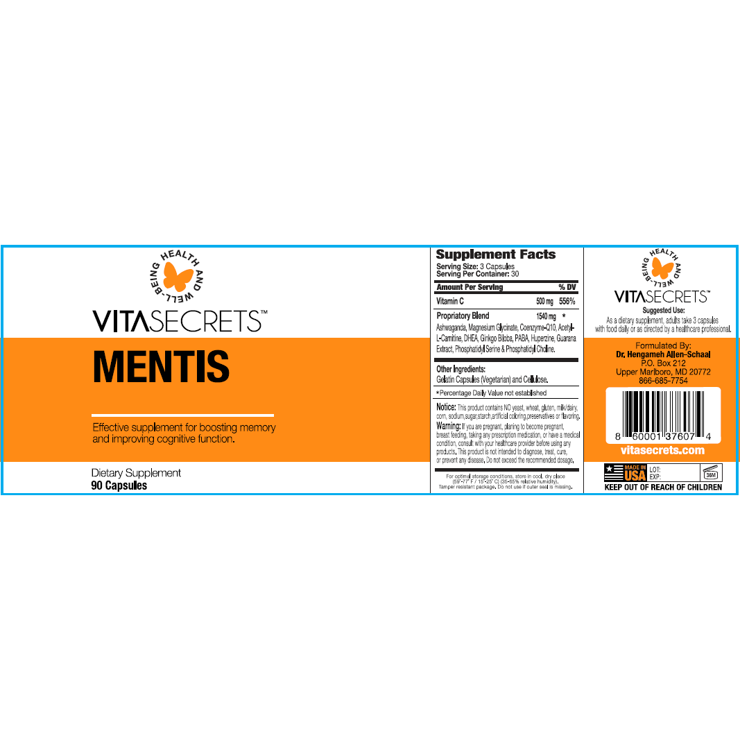Mentis (Memory & Cognition Support)